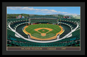 McAfee Stadium 1997 - Framed Print