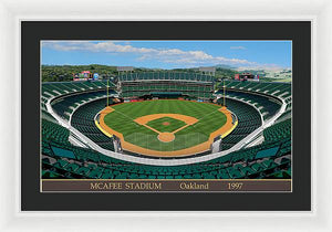 McAfee Stadium 1997 - Framed Print