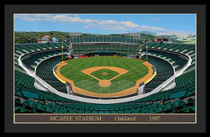 McAfee Stadium 1997 - Framed Print