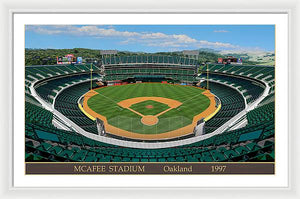 McAfee Stadium 1997 - Framed Print