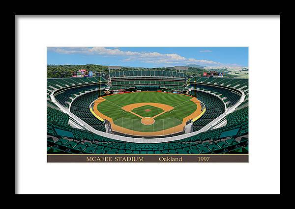 McAfee Stadium 1997 - Framed Print