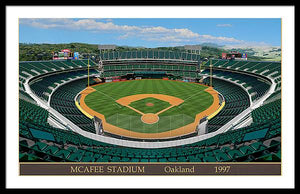 McAfee Stadium 1997 - Framed Print