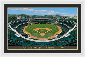 McAfee Stadium 1997 - Framed Print