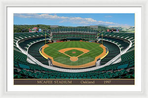 McAfee Stadium 1997 - Framed Print