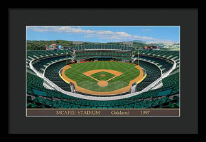 McAfee Stadium 1997 - Framed Print