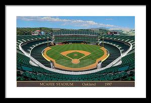 McAfee Stadium 1997 - Framed Print