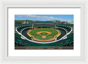 McAfee Stadium 1997 - Framed Print