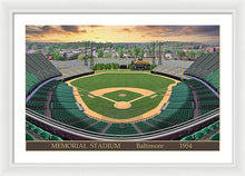 Load image into Gallery viewer, Memorial Stadium 1954 - Framed Print
