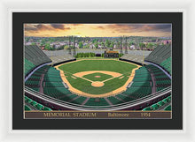 Load image into Gallery viewer, Memorial Stadium 1954 - Framed Print
