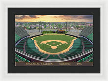 Load image into Gallery viewer, Memorial Stadium 1954 - Framed Print
