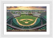 Load image into Gallery viewer, Memorial Stadium 1954 - Framed Print
