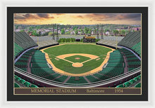 Load image into Gallery viewer, Memorial Stadium 1954 - Framed Print
