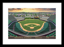 Load image into Gallery viewer, Memorial Stadium 1954 - Framed Print
