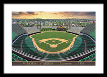 Load image into Gallery viewer, Memorial Stadium 1954 - Framed Print
