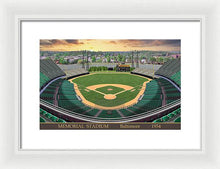 Load image into Gallery viewer, Memorial Stadium 1954 - Framed Print
