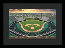 Load image into Gallery viewer, Memorial Stadium 1954 - Framed Print
