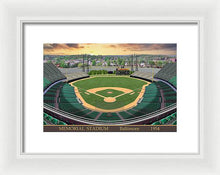 Load image into Gallery viewer, Memorial Stadium 1954 - Framed Print
