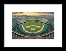 Load image into Gallery viewer, Memorial Stadium 1954 - Framed Print
