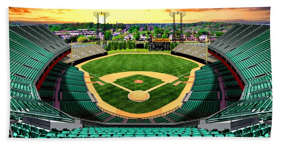 Memorial Stadium 1954 - Bath Towel