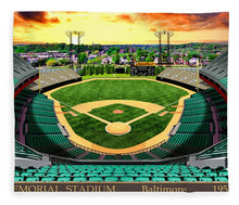 Load image into Gallery viewer, Memorial Stadium 1954 - Blanket
