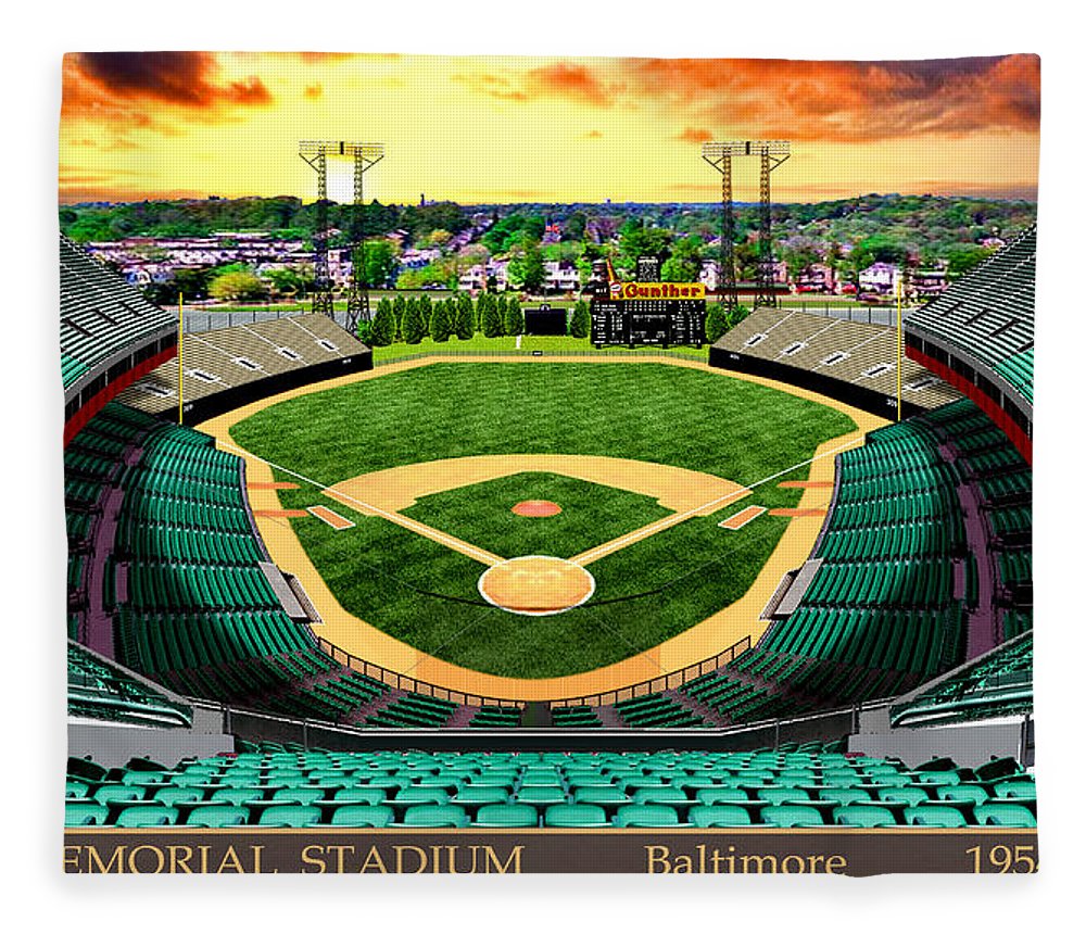 Memorial Stadium 1954 - Blanket