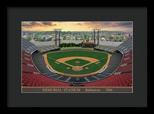 Load image into Gallery viewer, Memorial Stadium 1966 - Framed Print
