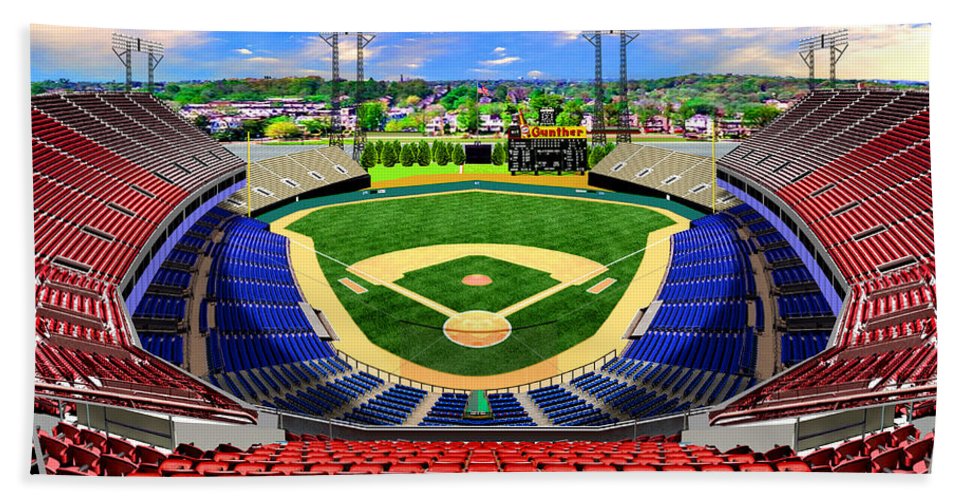 Memorial Stadium 1966 - Bath Towel