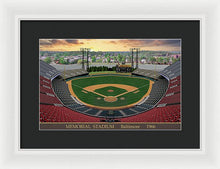 Load image into Gallery viewer, Memorial Stadium 1966 - Framed Print
