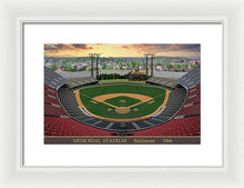 Load image into Gallery viewer, Memorial Stadium 1966 - Framed Print
