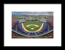 Load image into Gallery viewer, Memorial Stadium 1983 - Framed Print
