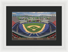 Load image into Gallery viewer, Memorial Stadium 1983 - Framed Print
