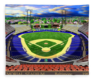 Memorial Stadium 1983 - Blanket