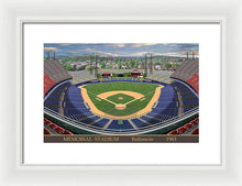 Load image into Gallery viewer, Memorial Stadium 1983 - Framed Print
