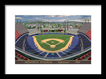 Load image into Gallery viewer, Memorial Stadium 1983 - Framed Print
