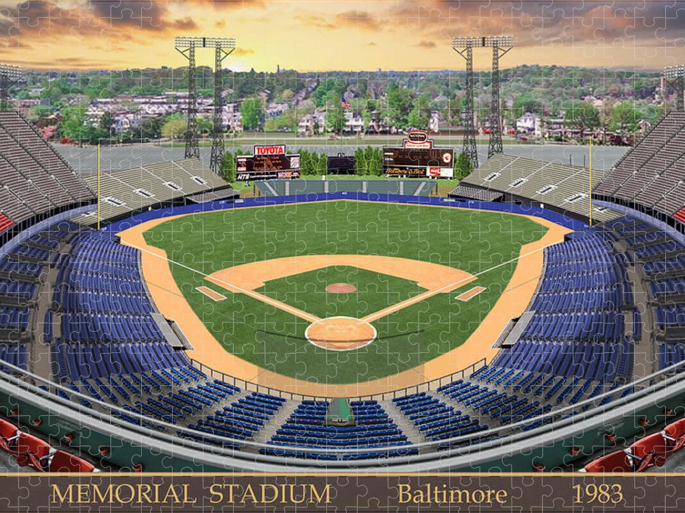 Memorial Stadium 1983 - Puzzle