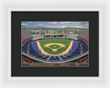 Load image into Gallery viewer, Memorial Stadium 1983 - Framed Print
