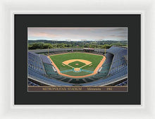 Load image into Gallery viewer, Metropolitan Stadium 1961 - Framed Print
