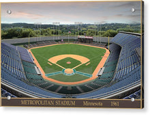Load image into Gallery viewer, Metropolitan Stadium 1961 - Acrylic Print
