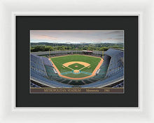 Load image into Gallery viewer, Metropolitan Stadium 1961 - Framed Print
