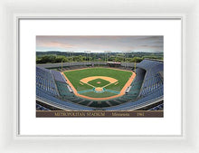 Load image into Gallery viewer, Metropolitan Stadium 1961 - Framed Print
