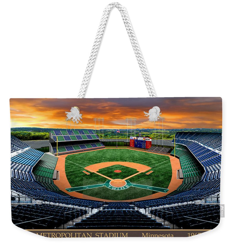 Metropolitan Stadium 1965 - Weekender Tote Bag