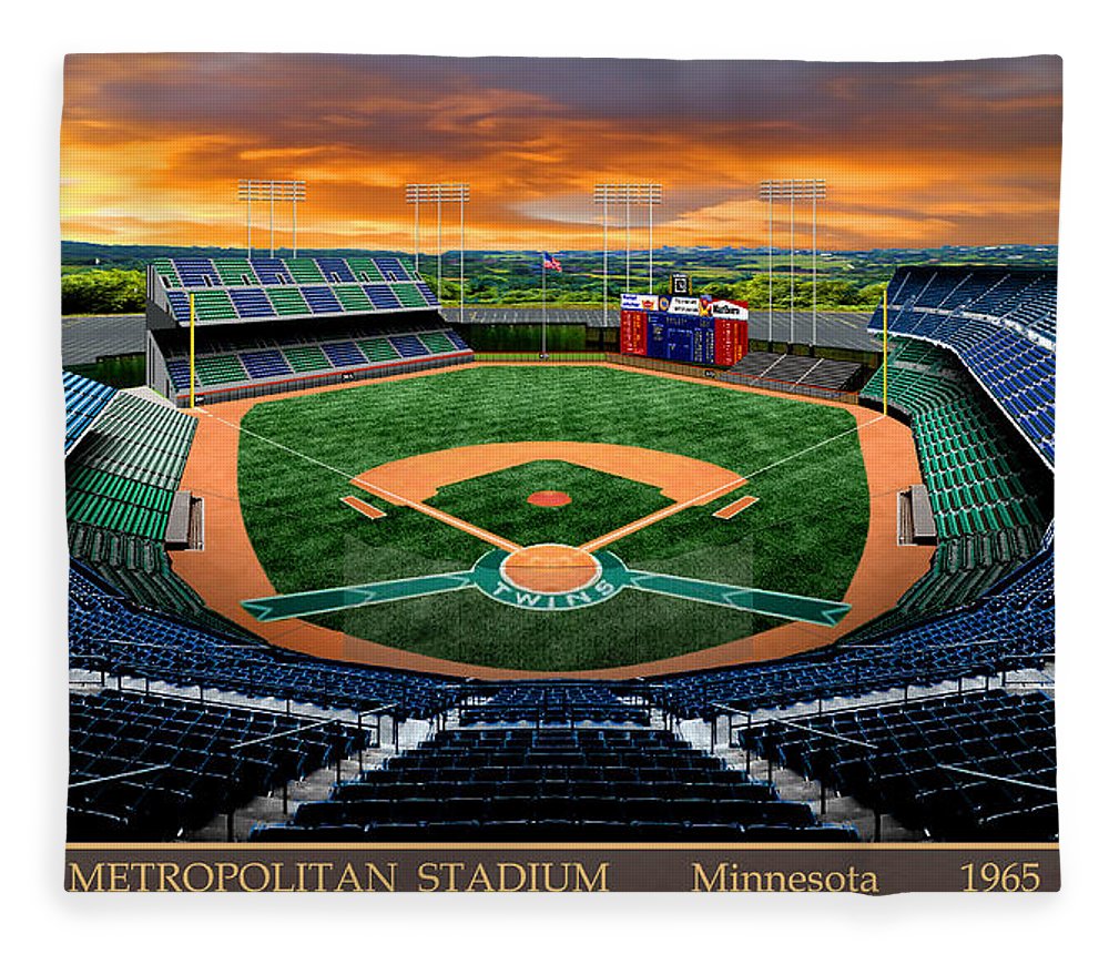Metropolitan Stadium 1965 - Blanket