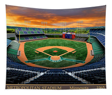 Load image into Gallery viewer, Metropolitan Stadium 1965 - Tapestry
