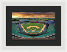 Load image into Gallery viewer, Metropolitan Stadium 1965 - Framed Print
