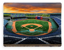 Load image into Gallery viewer, Metropolitan Stadium 1965 - Blanket
