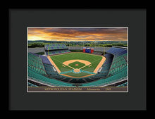 Load image into Gallery viewer, Metropolitan Stadium 1965 - Framed Print
