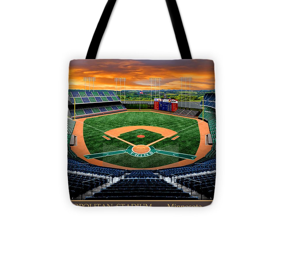 Metropolitan Stadium 1965 - Tote Bag
