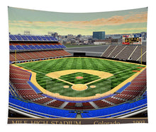 Load image into Gallery viewer, Mile High Stadium 1993 - Tapestry
