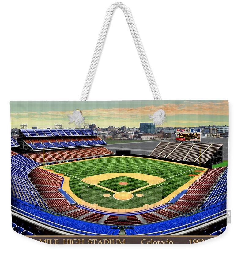 Mile High Stadium 1993 - Weekender Tote Bag