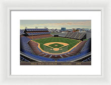 Load image into Gallery viewer, Mile High Stadium 1993 - Framed Print
